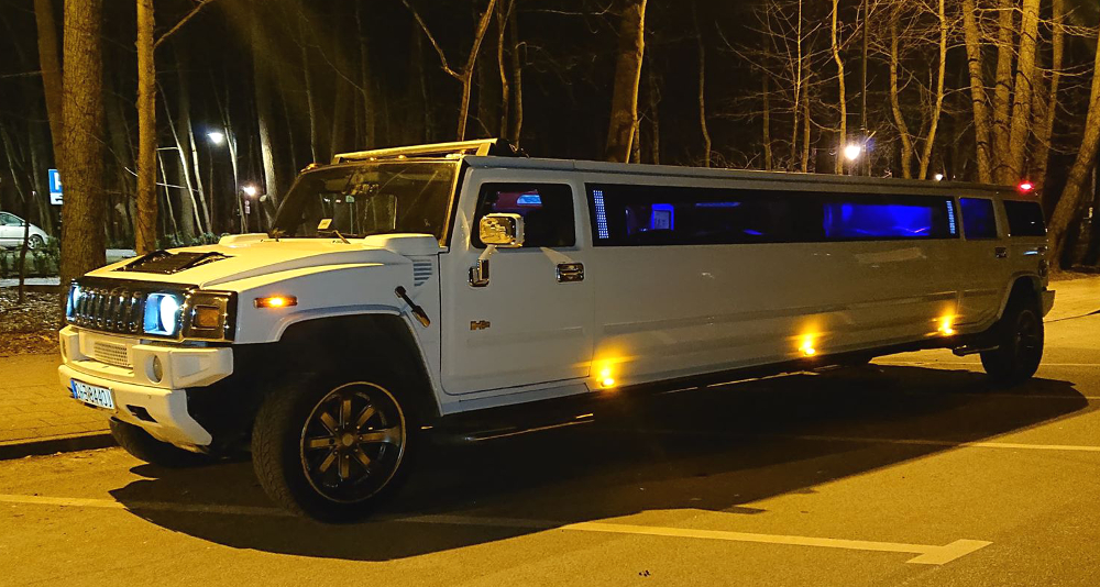 Wynajem biały hummer limuzyna Gdańsk
1