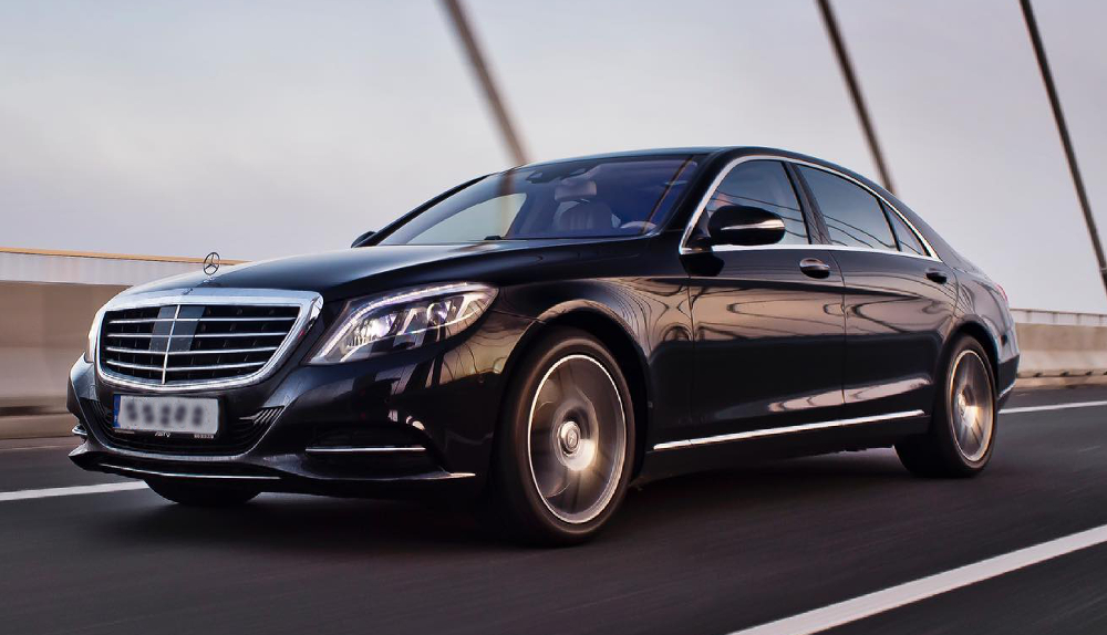 Mercedes S class limousine rent Warsaw